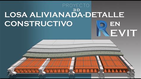 DETALLE CONSTRUCTIVO DE UNA LOSA ALIVIANADA EN REVIT YouTube