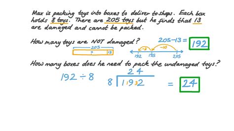 Question Video Solving Multistep Word Problems With Division And