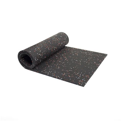 Sports Rubber Mat EPDM Fitness Rubber Flooring Rolls Gym Interlocking