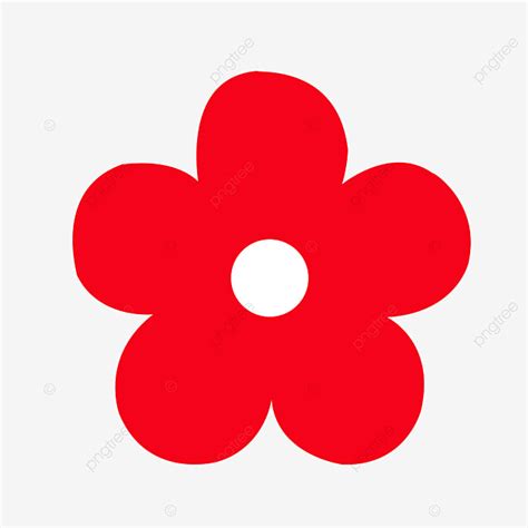 Clipart De Flores Vermelhas Brilhantes Png Cores Brilhantes Vermelho