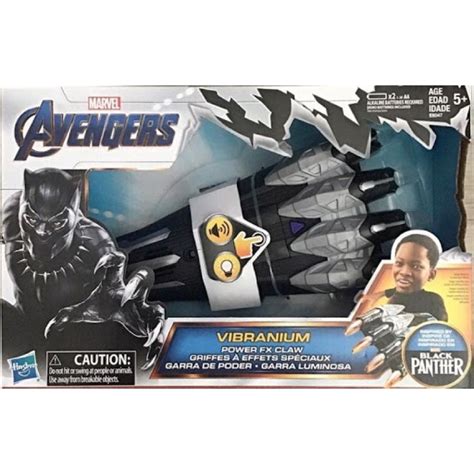 Marvel Avengers Black Panther Vibranium Power Fx Claw E Shopee