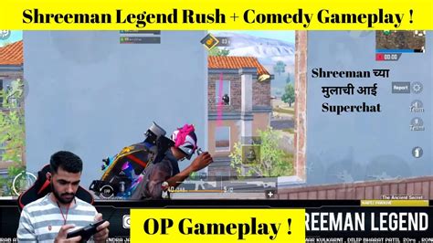 Shreeman Legend Full Rush Gameplay Withcomedy Pubg Mobile