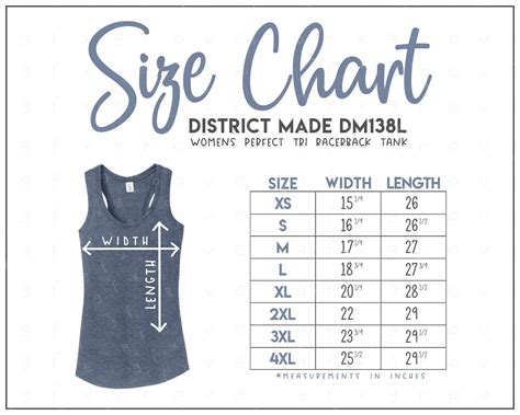 District Made DM138L Size Chart District Made Women S Perfect Tri