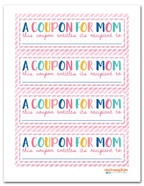 Coupons For Mom Printable