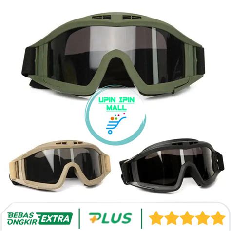 Jual Kacamata Tactical Kacamata Motor Tahan Angin Debu Goggles With