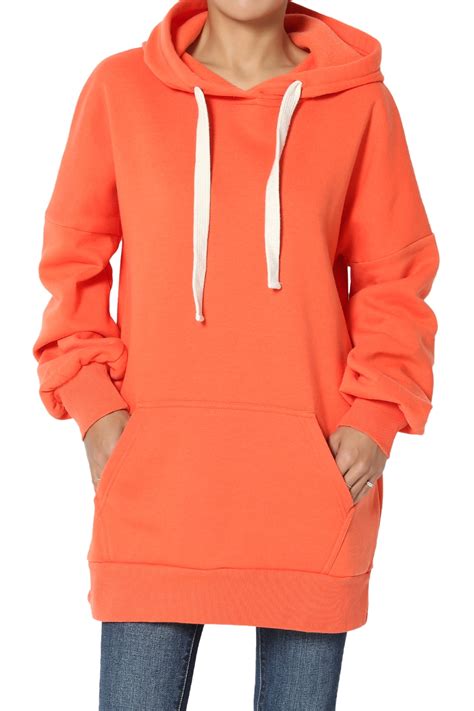 Themogan Themogan Womens S3x Oversized Fleece Hoodie Pocket Hooded