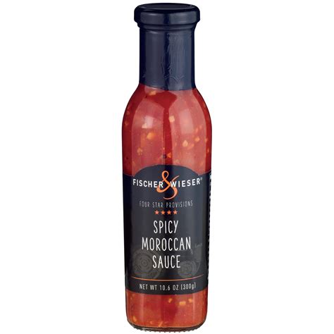 Fischer & Wieser Four Star Provisions Spicy Moroccan Sauce - Shop ...