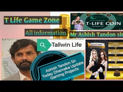 T Life Game Zone All Information Mr Ashish Tandon Sir Big Update Jay