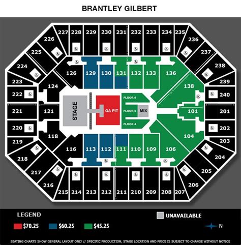 United Center Concert Seating Chart With Seat Numbers Two Birds Home