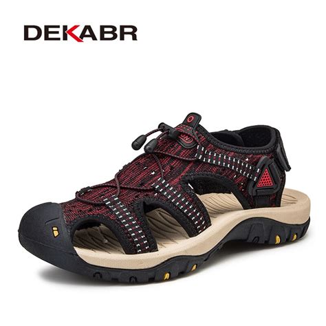 Dekabr High Quality Mesh Men Shoes Summer New Large Size Men S Sandals Men Sandals Fashion