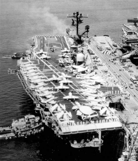 Uss Intrepid Cv Cva Cvs Essex Class Aircraft Carrier Us Navy Uss