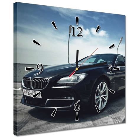 Zegar 30x30cm BMW samochód auto ZeSmakiem Sklep EMPIK