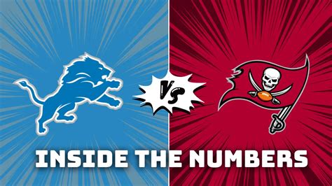 Detroit Lions Vs Tampa Bay Buccaneers Inside The Numbers Lions