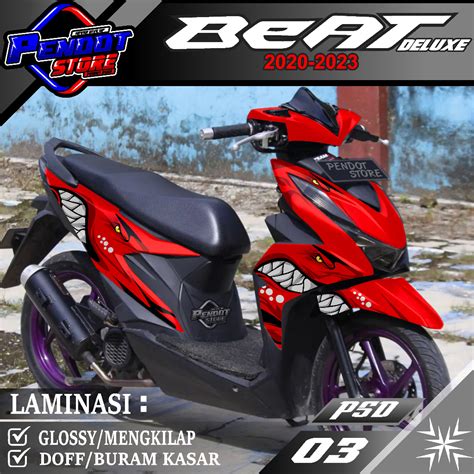 Jual Decal Beat Deluxe Beat Street Full Body Terbaru