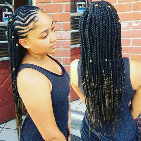 Pin By Mame Rokhaya On Model Box Braids Hairstyles Braid Styles