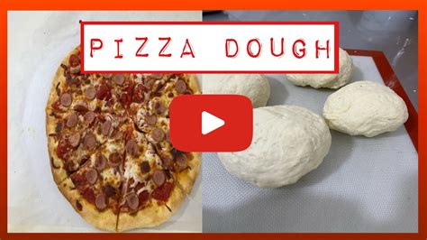 How To Make Pizza Dough Simple And Easy Youtube