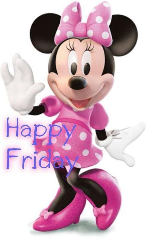 Happy Friday Minnie Mouse Mickey Minnie Mouse Minnie