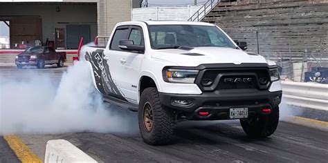 Home Built Hellcat Powered Ram 1500 Rebel Trx Pickup Truck Video