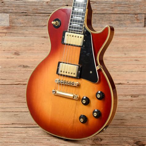 Gibson Les Paul Custom Cherry Sunburst 1971 – Chicago Music Exchange