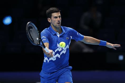 Tennis Nitto ATP Finals 2020 Djokovic And Zverev Go Head To Head