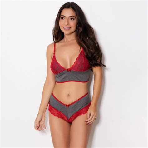 Conjunto Espera Marido Lingerie Br Atacado Para Revenda