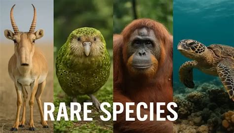 vanishing wonders  rare species matter
