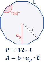 Como Calcular El Apotema De Un Poligono Regular Trimapa