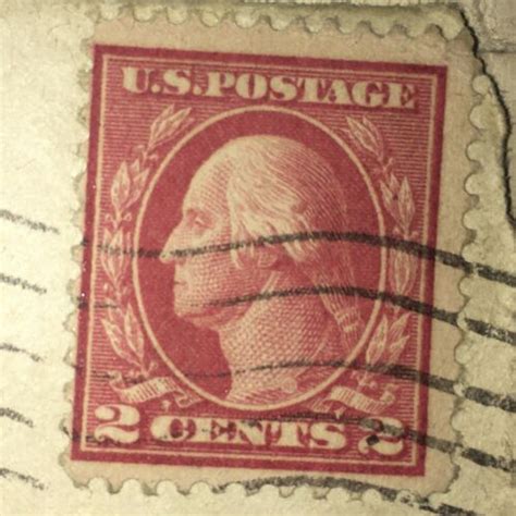 Mavin VERY RARE 1900S GEORGE WASHINGTON 2 CENT RED STAMP