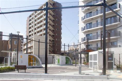 Eco Cycle Facilities Open At South Entrance Of Shinkoiwa Station