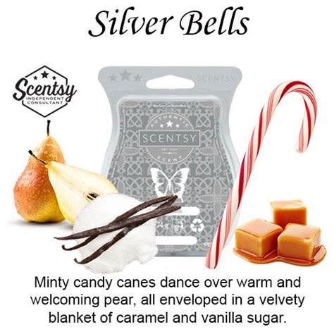 Silver Bells Scentsy Bar The Candle Boutique Scentsy Uk Consultant Scentsy Wax Bars