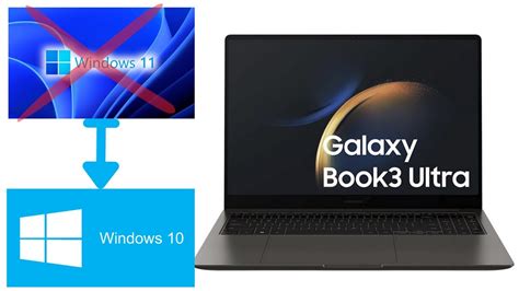 2023 Downgrade To Windows 10 From Windows 11 Samsung Galaxy Book 3