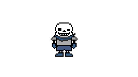 Editing Underswap Sans Sprite Overworld Free Online Pixel Art Drawing