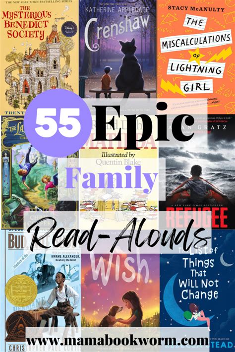 50+ Awesome Books For Family Read-Aloud Time - MamaBookworm