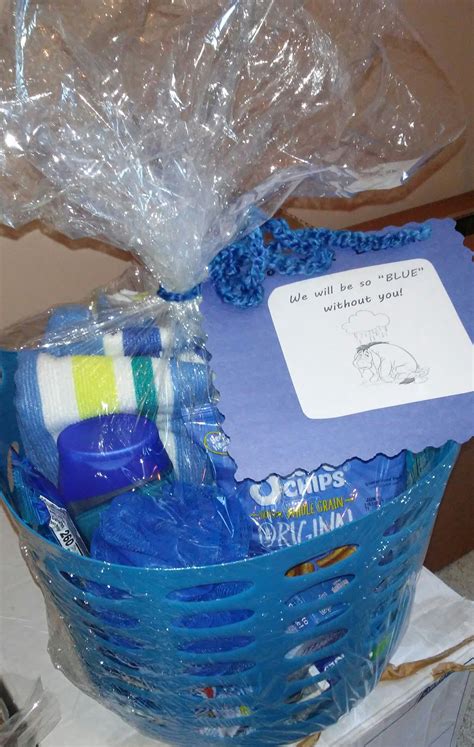 We Will Be So Blue Without You Color Theme T Basket For Teachers