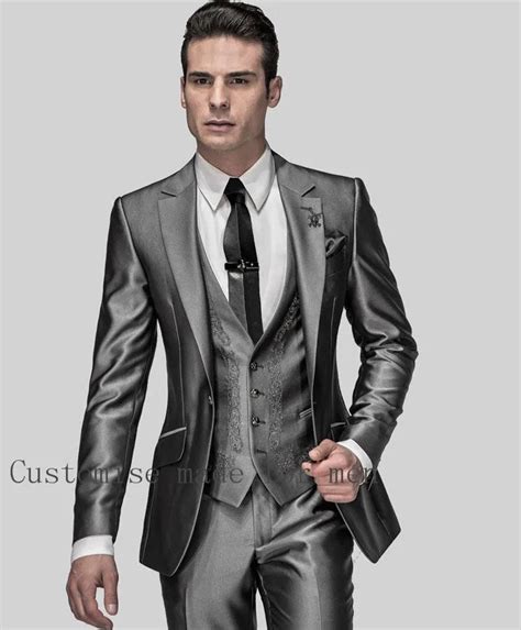 Popular Mens Silver Suits Buy Cheap Mens Silver Suits Lots From China