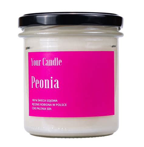 Świeca Sojowa Peonia 300 Ml Your Candle Your Candle Sklep EMPIK