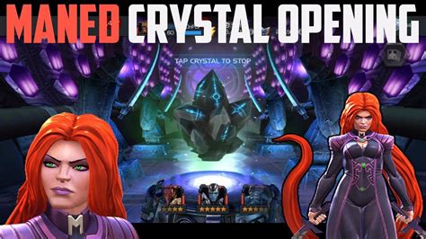 Medusa 5 Star Featured Crystal Opening Maned Crystal Marvel Contest Of Champions Youtube