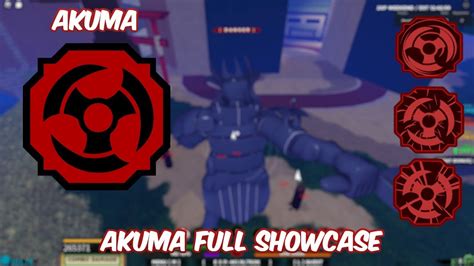 Akuma Bloodline FULL SHOWCASE I Shindo Life Akuma Showcase YouTube