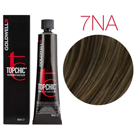 Goldwell Farba Topchic 7na Średni Naturalny Popielaty Blond