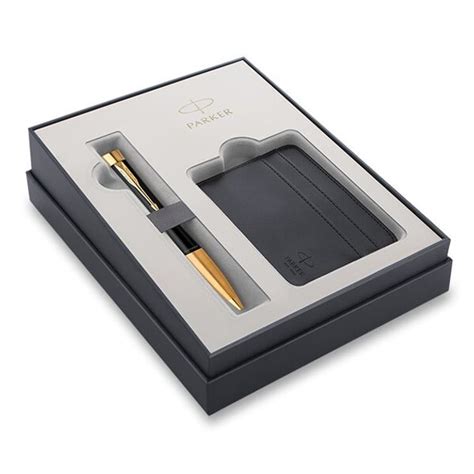 Gift Set Parker Urban Twist Muted Black Gt Ballpoint Pen And Card