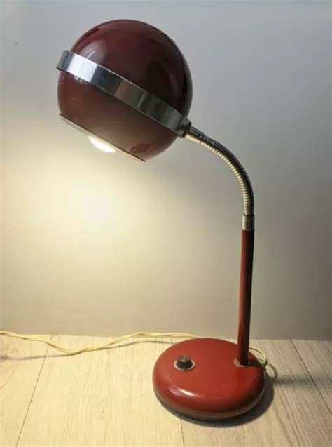 SCHREIBTISCH TISCHLAMPE VINTAGE UdSSR Space Age Minimalismus