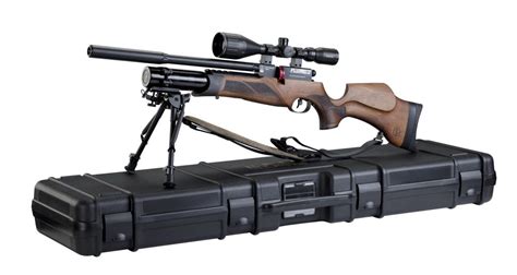 BSA R 12 CLX Walnut PCP Air Rifle Pro Combination Package The Airgun