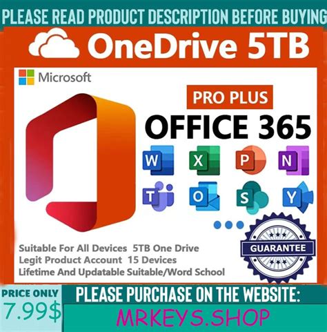 Microsoft Office Professional Plus Lifetime License Etsy