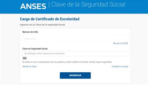 C Mo Obtener El Certificado De Escolaridad De Progresar En Argentina