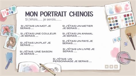 Mon Portrait Chinois