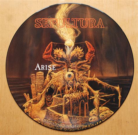 Sepultura Arise Picture Disc Vinyl Lp 12 Inch