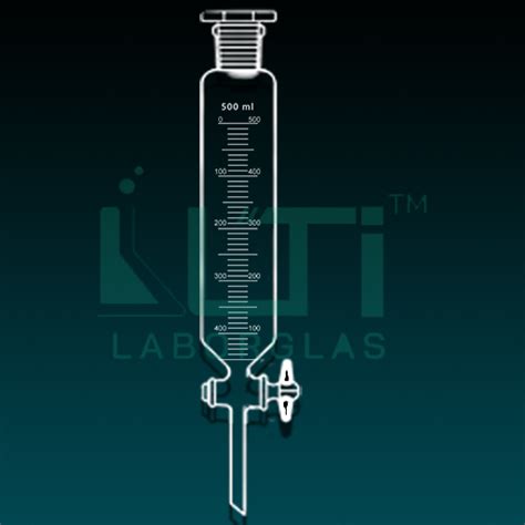 Separating Funnel Cylindrical Graduated Ptfe Plug Astm