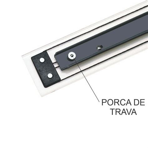 Régua Paralela Desetec Trident 100CM Para Desenho Técnico Encaplast