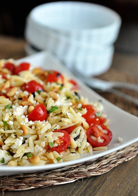 Recipe Orzo Pasta Salad With Tomato Basil And Feta The Yarn By The Free Range Butcher