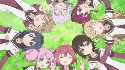 Yuru Yuri Akaza Akari Kyoko Toshino Yoshikawa Chinatsu Funami Yui